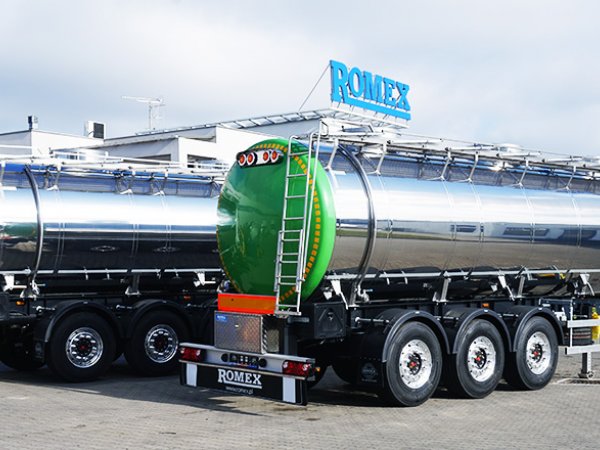 SEMIREMORCI CISTERNĂ PENTRU TRANSPORT LICHIDE ALIMENTARE